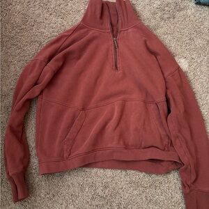 GAIAM Rust Half-Zip Pullover